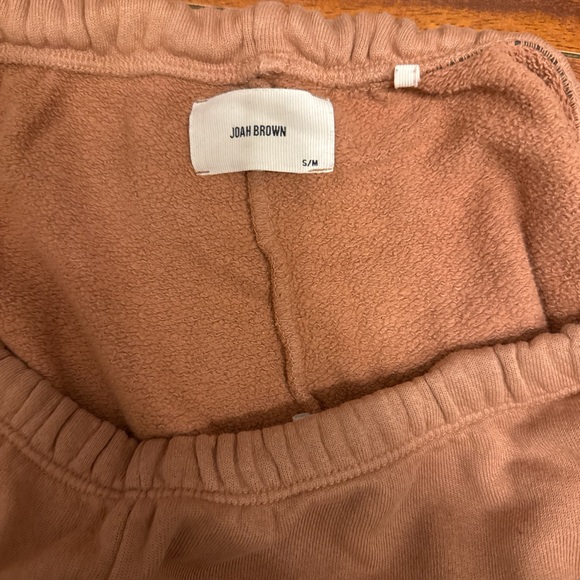 Joah Brown Oversizeded Sweatpants in Terracotta SZ S/M - Picture 4 of 4